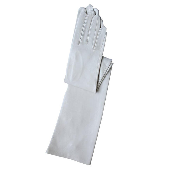 Gants longs en cuir Opera pour femmes - Montserrat 16BT