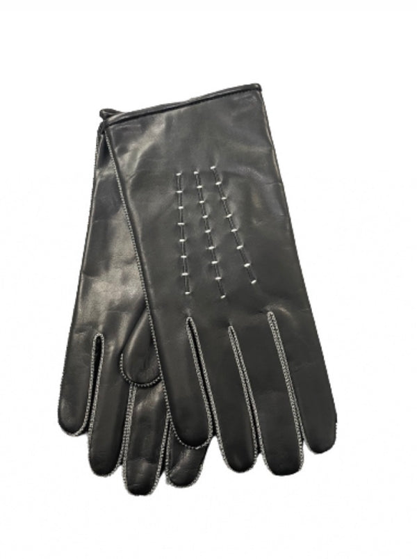 Gants en cuir d'agneau faits à la main pour hommes-Karl