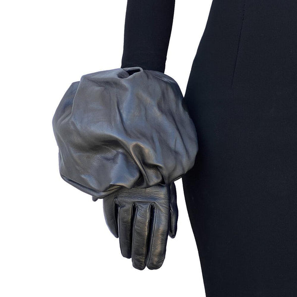 Gants en cuir de luxe classiques Rose Head pour femmes - Jordan