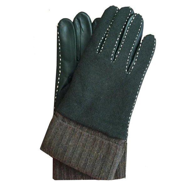 Gants en cuir doublés de cachemire pour hommes - Mark